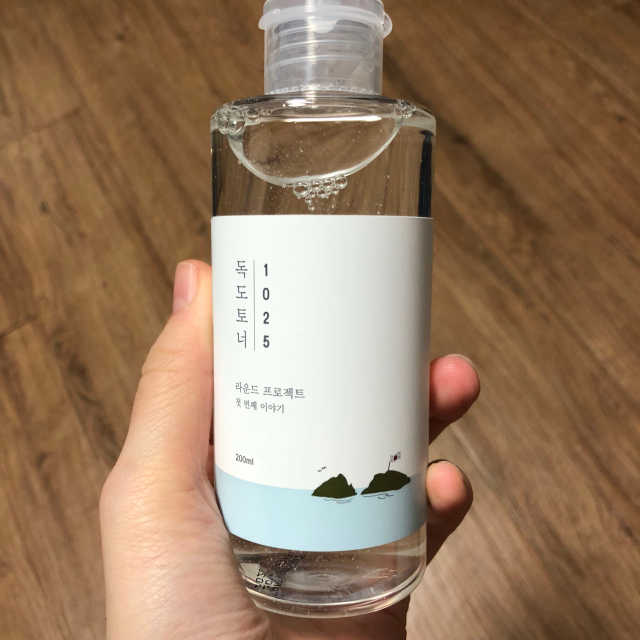 라운드랩 1025 독도 토너 200ml 리뷰 사진