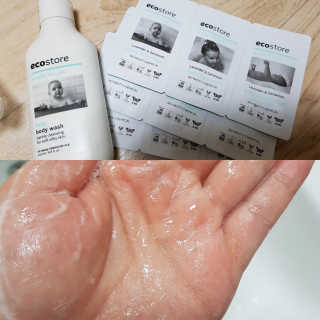 엘루스벤 에코스토어_베이비 바디워시_200ML — 4.67점을 준 리뷰어가 2017년 6월 올린 사용 사진