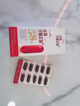 메이준뉴트리 슈퍼 크릴 오일58 1000mg x 30캡슐 — 5점을 준 리뷰어가 2020년 2월 올린 사용 사진
