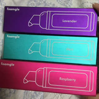 폼글 I foamgle [폼글] 거품가글 50ml 3종 - 민트, 라벤더, 라즈베리 — 3.5점을 준 리뷰어가 2019년 11월 올린 사용 사진