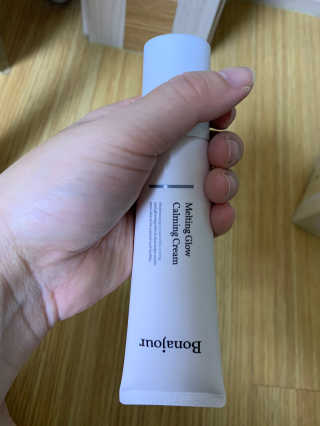 보나쥬르 멜팅 글로우 카밍 크림 50ml — 5점을 준 리뷰어가 2020년 1월 올린 사용 사진