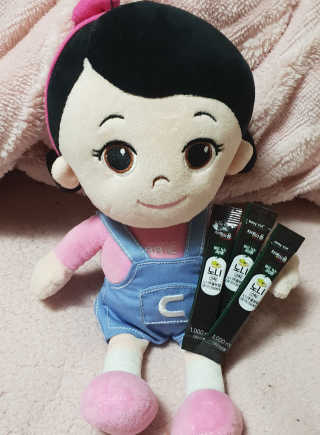 차예마을 노니 추출 분말 가루 스틱 30스틱 1박스 — 4점을 준 리뷰어가 2018년 11월 올린 사용 사진