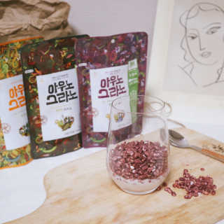 아우노그라노 오리지날, 진짜 베리, 진짜 카카오 — 4.83점을 준 리뷰어가 2018년 7월 올린 사용 사진