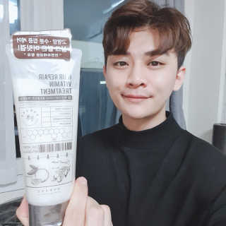 정직한실험실 헤어 리페어 비타민 트리트먼트 [영양공급] — 5점을 준 리뷰어가 2019년 12월 올린 사용 사진
