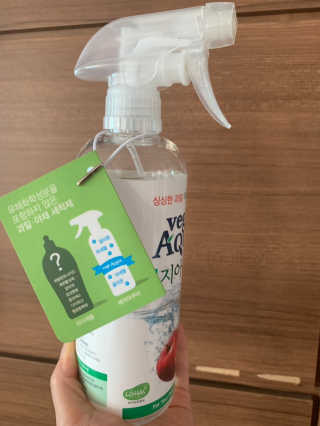 베지아쿠아 475ml + 리필 1000ml 1Set — 4.5점을 준 리뷰어가 2019년 8월 올린 사용 사진