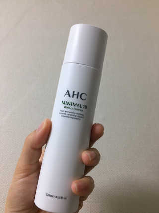 AHC 에이 에이치 씨 미니멀 10 워터리 에센스 — 5점을 준 리뷰어가 2018년 12월 올린 사용 사진