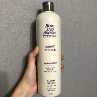 보우앤애로우 아로마 올인원 리퀴드 솝 - 베리 퍼플 500ml — 4점을 준 리뷰어가 2020년 1월 올린 사용 사진