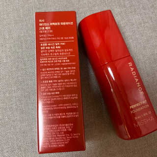 미샤 래디언스 퍼펙트핏 파운데이션 SPF30 PA++ — 5점을 준 리뷰어가 2020년 3월 올린 사용 사진