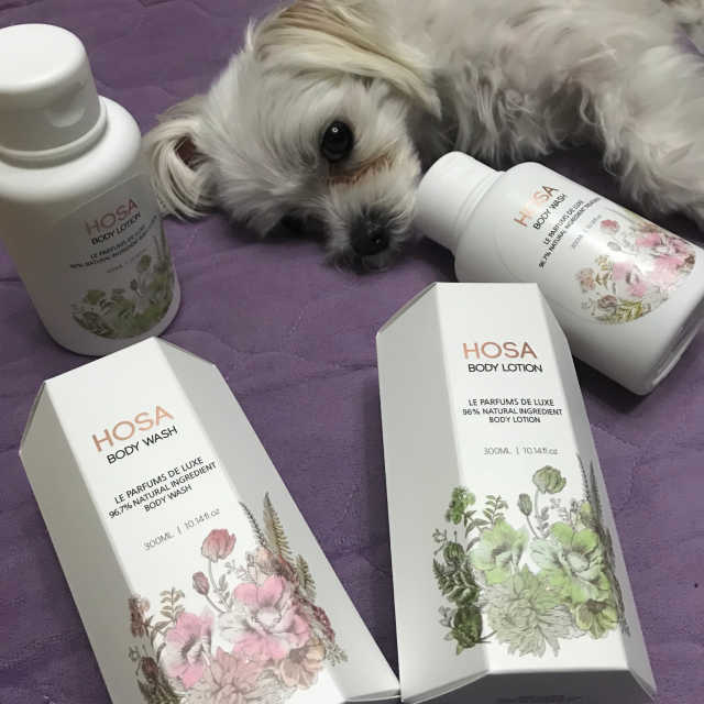 HOSA BODY WASH+BODY LOTION 리뷰 사진