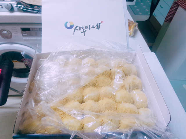 시루아네 소보로 단팥떡 리뷰 사진