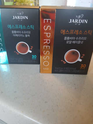 (주)쟈뎅 쟈뎅 에스프레소 스틱 [블랙+헤이즐넛 set] — 4점을 준 리뷰어가 2020년 3월 올린 사용 사진