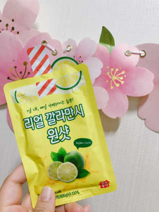 장수농가 리얼깔라만시 원샷 50ml 10팩+보틀 — 5점을 준 리뷰어가 2019년 5월 올린 사용 사진