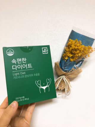 네츄럴굿띵스 속편한 다이어트 30포 — 5점을 준 리뷰어가 2019년 10월 올린 사용 사진