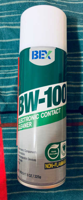 BW-100, 전자 접점 클리너 — 5점을 준 리뷰어가 2019년 11월 올린 사용 사진