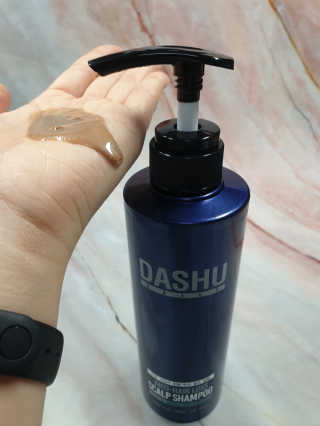다슈코리아 다슈 데일리 단백질 한방 두피 골드 샴푸 500ml — 5점을 준 리뷰어가 2020년 3월 올린 사용 사진