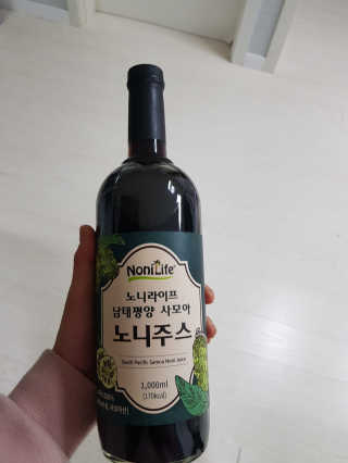장수농가 남태평양 사모아 노니 원액 1L or 200mlx10팩 중 택 1 — 5점을 준 리뷰어가 2019년 1월 올린 사용 사진