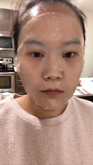 [마더메이드] 브라이트닝 퓨어 진주 마스크 10매입_E — 5점을 준 리뷰어가 2019년 9월 올린 사용 사진