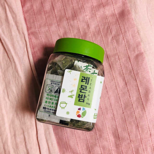 국내산 레몬밤 티백 리뷰 사진