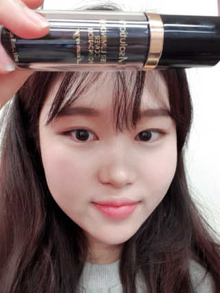 JM솔루션 물광 커버 파운데이션 럭셔리 — 4점을 준 리뷰어가 2019년 1월 올린 사용 사진
