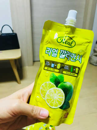 장수농가 리얼깔라만시 — 3.33점을 준 리뷰어가 2018년 6월 올린 사용 사진