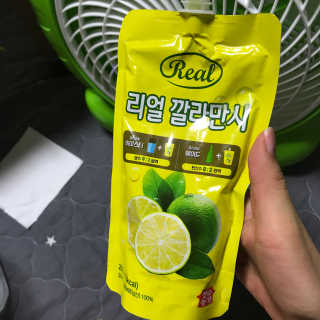 장수농가 리얼깔라만시 — 3점을 준 리뷰어가 2018년 6월 올린 사용 사진