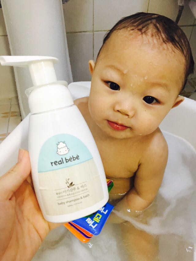 리얼베베 아기오일 & 샴푸바스 리뷰 사진