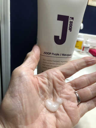 제이숲 JSOOP 퍼플 J 워터 팩 200ml — 5점을 준 리뷰어가 2019년 2월 올린 사용 사진