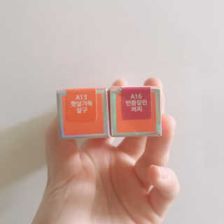 [블랙루즈] 에어 핏 벨벳 틴트3 택1+랜덤1 — 5점을 준 리뷰어가 2019년 3월 올린 사용 사진