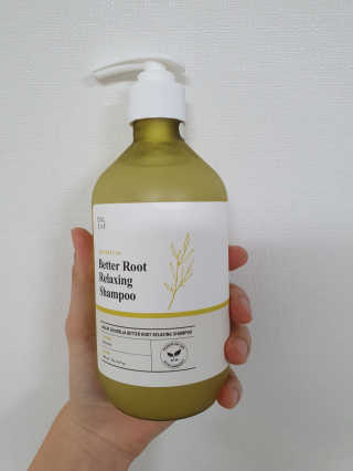 달리프 클로렐라 베러 루트 릴렉싱 샴푸 500ml — 5점을 준 리뷰어가 2020년 1월 올린 사용 사진