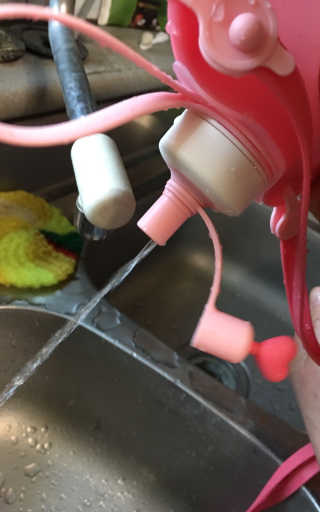 실리만 실리콘 하트 물주머니 250ml WSK 424 — 4.83점을 준 리뷰어가 2018년 3월 올린 사용 사진