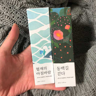 르플랑 제주 패브릭 퍼퓸 60ml 8종 — 3.33점을 준 리뷰어가 2018년 9월 올린 사용 사진