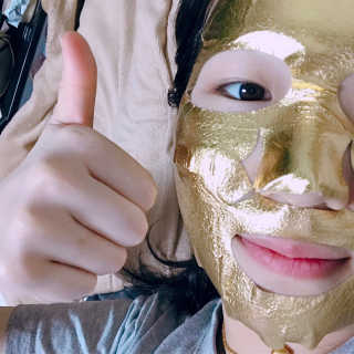 비알티씨 프레스티지 24K 골드 캐비어 호일 마스크 — 5점을 준 리뷰어가 2019년 3월 올린 사용 사진