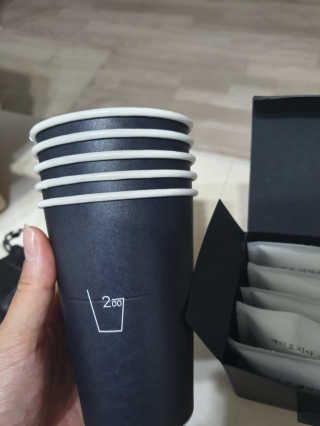 200ml 스페셜티 커피 드립백 프리미엄 패키지 샘플러 — 5점을 준 리뷰어가 2019년 10월 올린 사용 사진