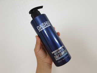 다슈코리아 다슈 데일리 단백질 한방 두피 골드 샴푸 500ml — 5점을 준 리뷰어가 2019년 1월 올린 사용 사진
