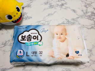 보솜이 리얼코튼 팬티형 — 4점을 준 리뷰어가 2019년 3월 올린 사용 사진