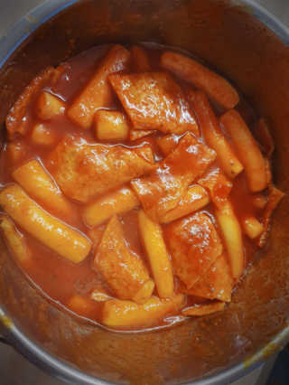 화곡미담 옛날 떡볶이 — 5점을 준 리뷰어가 2020년 3월 올린 사용 사진