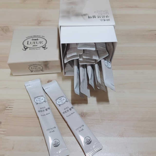 [하우투잇] 뤼에르 쿠르브 블랙 10ml x 30포 총 300ml 리뷰 사진