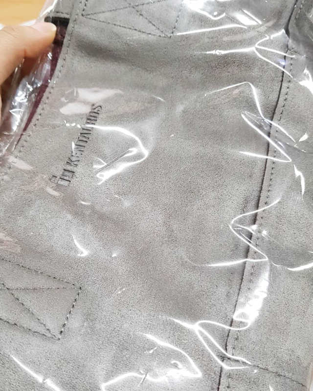 켄타우로스 스웨이드 더블 쇼퍼백 리뷰 사진