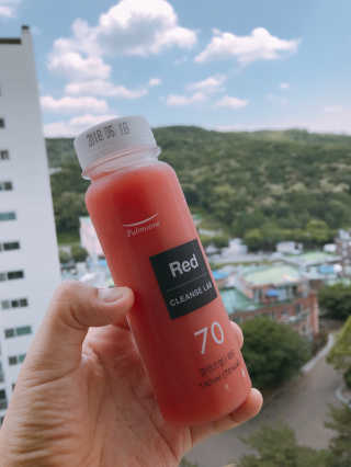 풀무원 클렌즈랩 — 5점을 준 리뷰어가 2018년 6월 올린 사용 사진