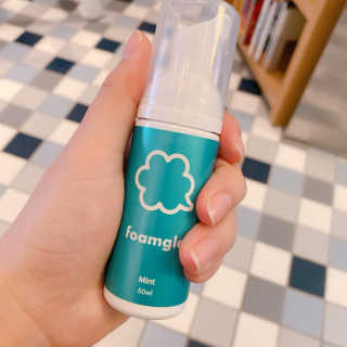 폼글 I foamgle [폼글] 거품가글 50ml 3종 - 민트, 라벤더, 라즈베리 — 5점을 준 리뷰어가 2019년 12월 올린 사용 사진
