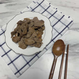 화순집 한돈 마늘생강구이 — 5점을 준 리뷰어가 2019년 1월 올린 사용 사진