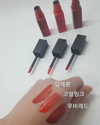 우드버리 울트라 에이치디 스무디 벨벳 틴트 — 5점을 준 리뷰어가 2019년 6월 올린 사용 사진
