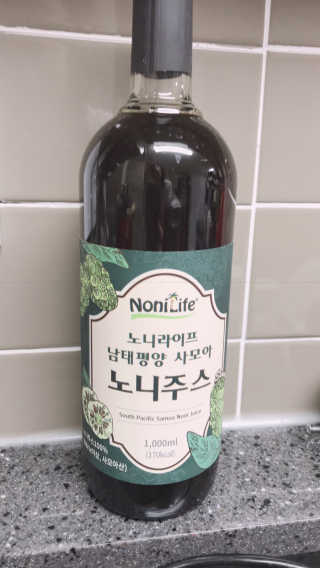 장수농가 남태평양 사모아 노니 원액 1L or 200mlx10팩 중 택 1 — 5점을 준 리뷰어가 2019년 1월 올린 사용 사진