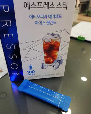 (주)쟈뎅 [쟈뎅] 에스프레소스틱 아이스블렌드 — 5점을 준 리뷰어가 2019년 5월 올린 사용 사진