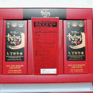 메이준뉴트리 박경호의 홍삼활력스틱 10ml x 30포 — 5점을 준 리뷰어가 2020년 2월 올린 사용 사진