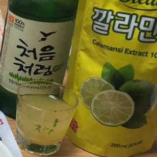 장수농가 리얼깔라만시 — 5점을 준 리뷰어가 2018년 4월 올린 사용 사진