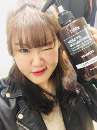 쿤달 네이처 샴푸 — 4.83점을 준 리뷰어가 2018년 10월 올린 사용 사진