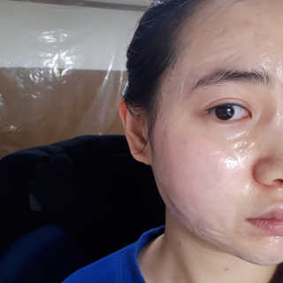 샤인피에이치 쏘큐 리프팅업 페이스 마스크 — 5점을 준 리뷰어가 2019년 1월 올린 사용 사진