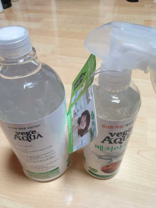 베지아쿠아 475ml + 리필 1000ml 1Set — 5점을 준 리뷰어가 2019년 10월 올린 사용 사진