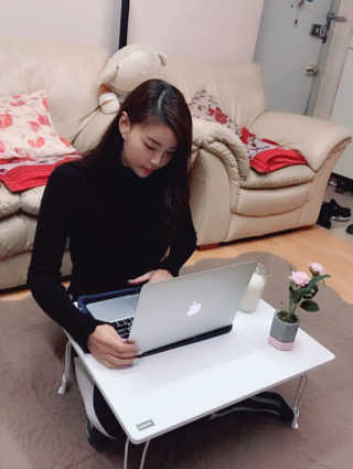 창신리빙 [프랑코 모노 테이블] 똑똑한 정리 수납 — 5점을 준 리뷰어가 2019년 1월 올린 사용 사진
